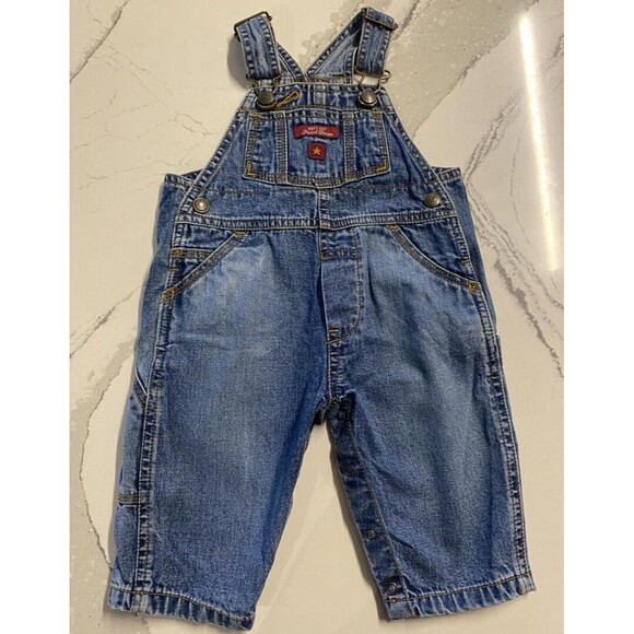 VINTAGE Baby Gap Special Denim Overalls With Stars RARE 3-6M - Picture 1 of 4